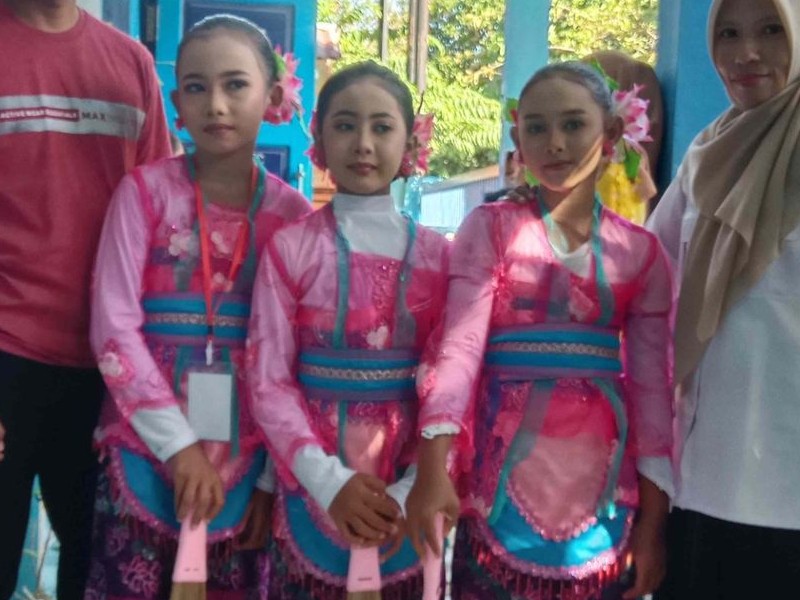 SDN 1 BATTAL Mengikuti lomba Tari Fls3n tanggal 23 April 2025