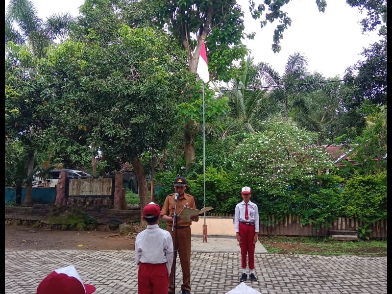 Pelaksanaan Pagi Ceria (Upacara Bendera)