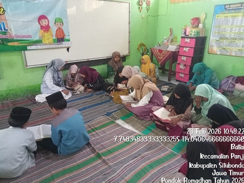 Pelaksanaan Kegiatan Pondok Ramadhan (TADARUS)