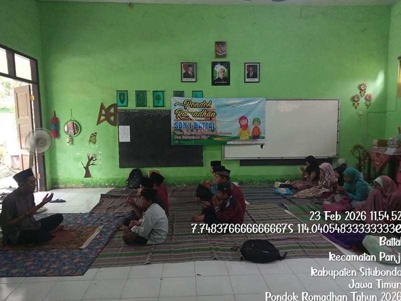 Pelaksanaan Kegiatan Pondok Ramadhan (Shalat Dzuhur Berjamaah)